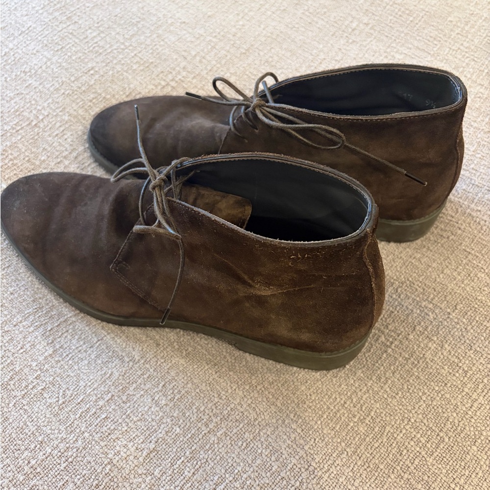 Men's To Boot New York Brown Suede Chukka Boots